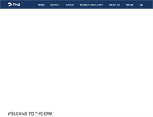 Tablet Screenshot of ema-oregon.org